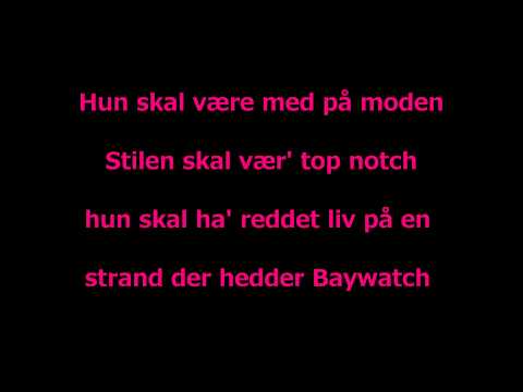 Nicolai Kielstrup - Drømmepigen LYRICS better version !!