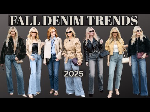 Top 7 Fall Denim Trends of 2025 | Fashion Over 40