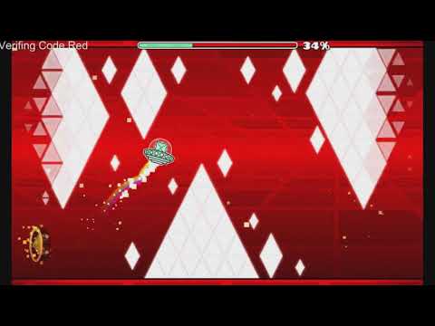 {Geometry Dash} code red 63% & 44~97%