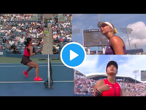 Clara Tauson Disagrees with Chair Umpire Decision | Alexandra Eala Reacts After Ball Over Net