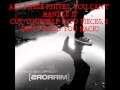 Breakdown of Sanity-one bullet left (lyrics video ...