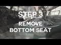 EZGO RXV Rear Body Removal How-To