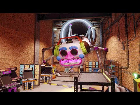 How DJ Music Man Jumpscares Gregory in Arcade 3rd Person View - FNAF Security Breach