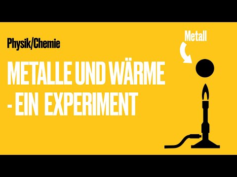 Wärmeausdehnung von Metallen - ein Experiment