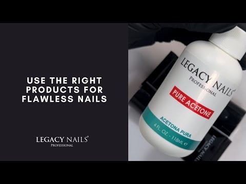 Achieve professional quality nails by using the right products │ LEGACY NAILS