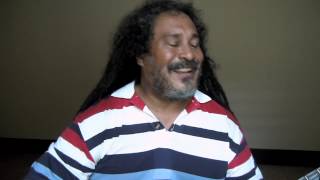 Osberto Jerez,Voice and guitar rehearsal with Gregory Isaacs song (No foot Stool)