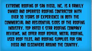 preview picture of video 'Roofing Contractors San Diego'