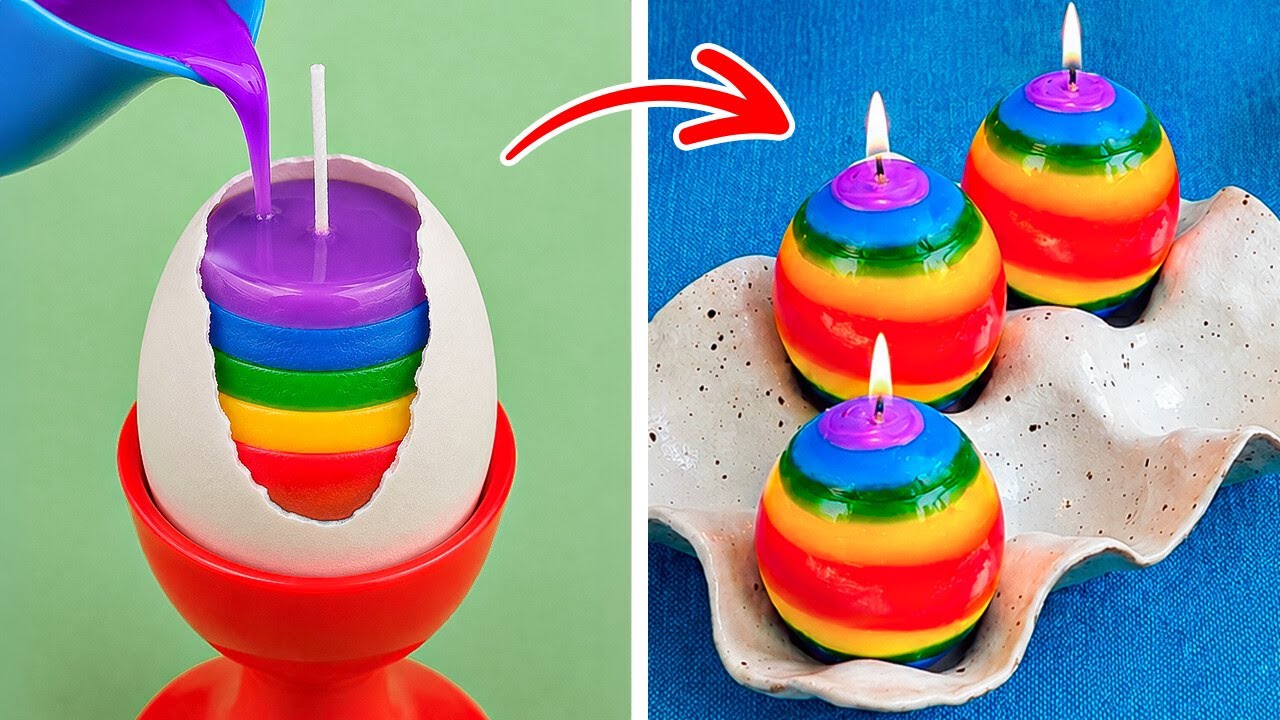 Obsessed with Candles? 🕯️😍 Easy DIY Decor Hacks!