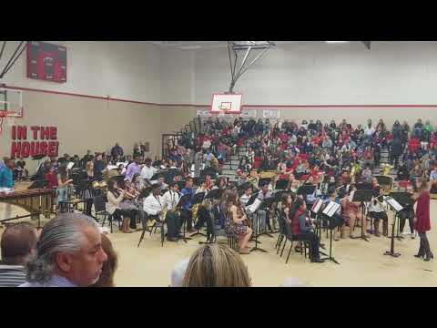 2017-12-12 Winter Concert - 8th Grade Band - Frosty's Caribbean Holiday by Ralph Ford