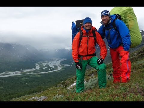 Packraft adventure in the Sarek, 2014