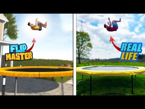 I Tried Flip Master FLIPS In Real Life!