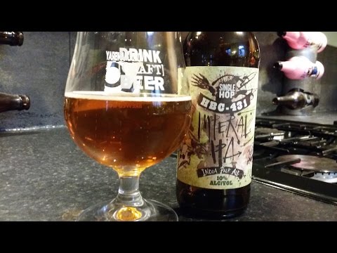 (4K) Flying Dog Single Hop HBC 431 Imperial IPA | American Craft Beer Review