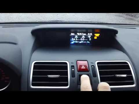 YouTube video about: How to change clock in subaru?