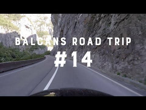 Balkans Road Trip. #14 Moraca River Canyon [Montenegro. Drivelapse]