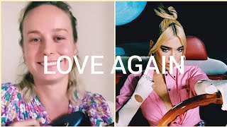 Brie Larson Singing 'Love Again' By Dua Lipa