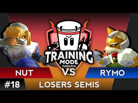 TMT 18 - Nut (Sheik) VS Rymo (Fox) - SSBM Losers Semis - Smash Melee