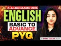 SSC English Classes 2026 English PYQs SSC CGL CHSL CPO English By Bharti Mam