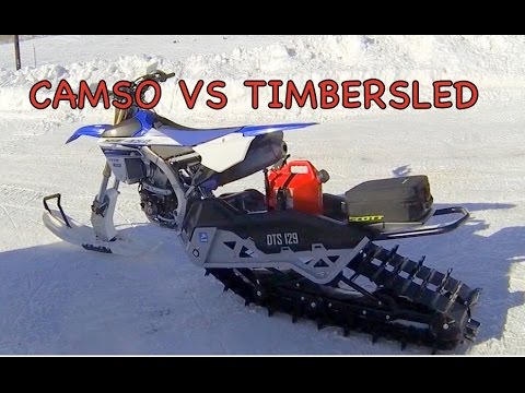 TS 96 - Camso VS Timbersled - Tested the Camso snow bike