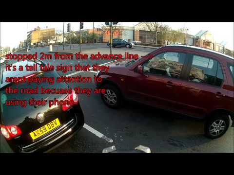 2015.04.13 Drivers Using Phone & Watching TV!