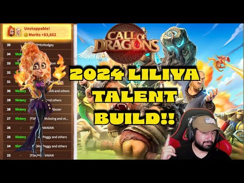 2024 Liliya Talent Build!! From a Top Mage Player!