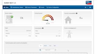 Commissioning an Inverter via the Intuitive Webserver