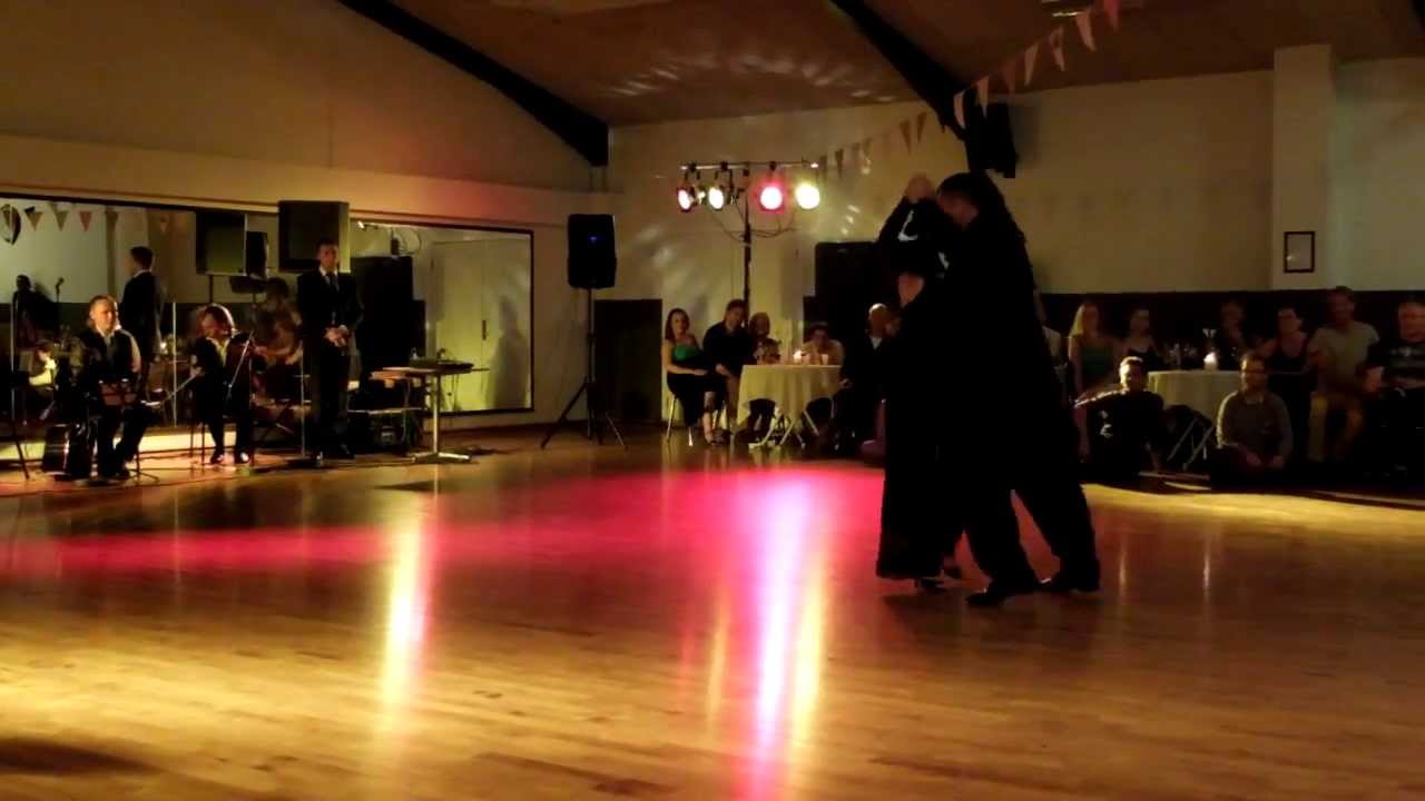 Eduardo Capussi and Marianna Flores Milonga performance at Tango Malevaje Festival Aarhus 2013