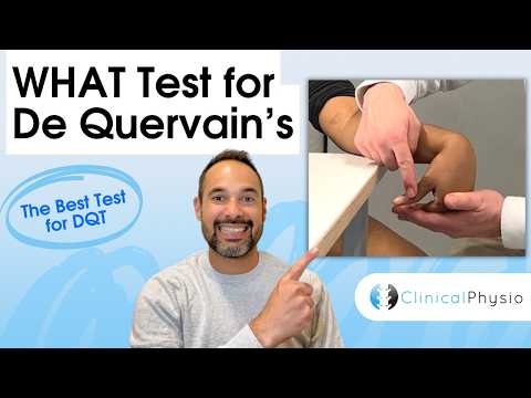 Anatomie & Behandlungswissen Videos – Interaktives Nachschlagewerk für Physio, Massage, Therapie 10 WHAT Test Explained | De Quervain’s Test (Wrist Hyperflexion Abduction Thumb) for Physios