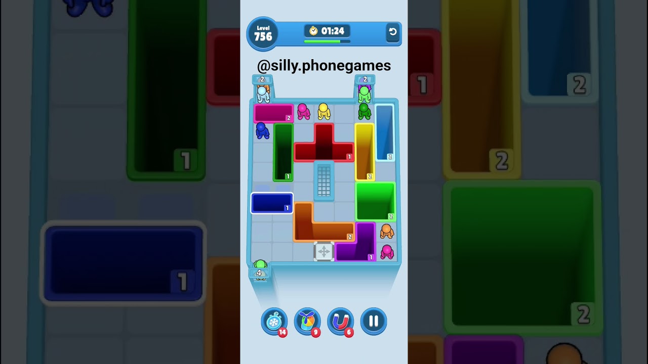 Drop Away Level 756 Walkthrough Solution