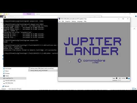 Dumping a Commodore 64 Ultimax cartridge