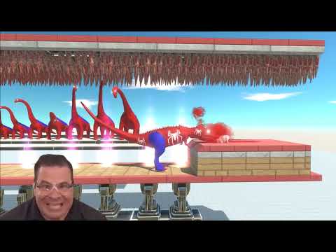 Jurassic World and Units vs Deadly Spikes Challenge