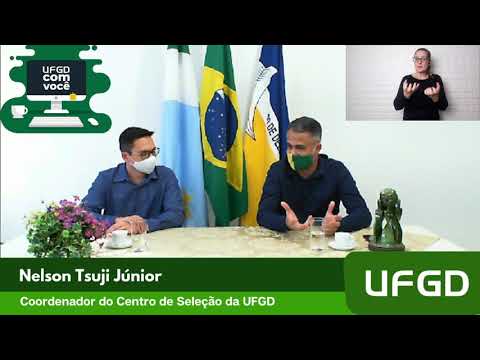 Informações sobre o Vestibular UFGD 2021 com Nelson Júnior.