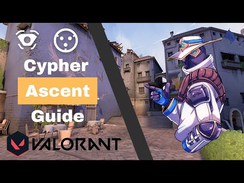 The BEST and Most Broken Cypher Setups on Ascent - Valorant Cypher Guide