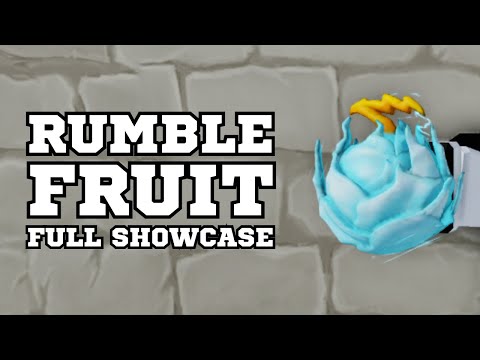 Rumble Fruit V1 & V2 Showcase [King Legacy]