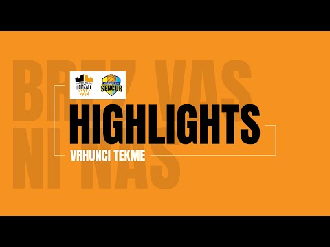 1. krog Liga OTP banka - Kansai Helios Domžale : GGD Šenčur - vrhunci (79:57)