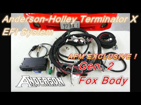 "Discontinued" AFM-Holley Terminator X Gen 2 Fox Body EFI Kit