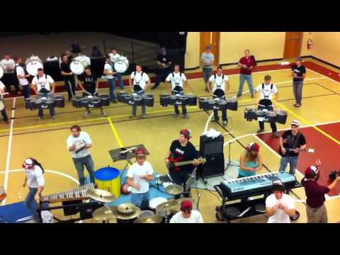 UMass Drumline 2011: Big Noise Winnetka - PASIC 2011 Rehearsal