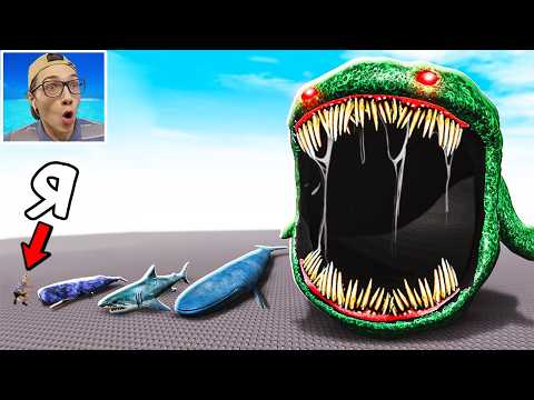 😱 Size Comparison of All Monsters in the World: Godzilla vs. Bloop vs. El Gran Maya