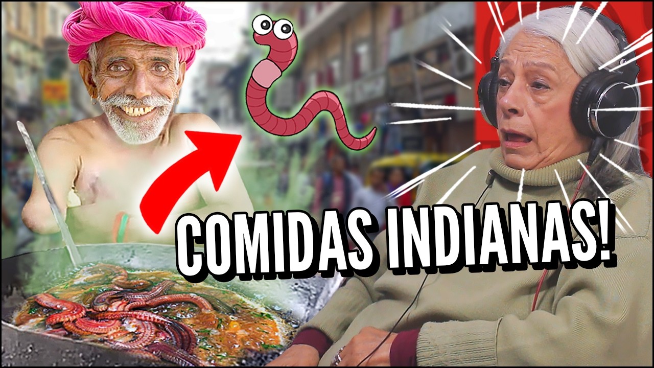 ATÉ MINHOCA ELES COMEM! - AS COMIDAS DE RUA MAIS ESTRANHAS DA ÍNDIA - FALA DE TUDO