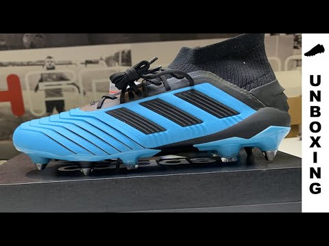 adidas Predator 19.1 SG Hard Wired - Bright Cyan/Core Black