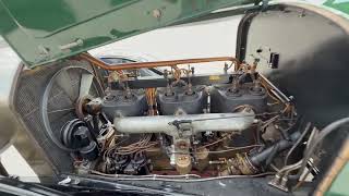 1926 Locomobile Four Door Open Engine Compartment Walk Around