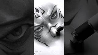 How To Draw Jujutsu Kaisen SUKUNA #shorts#ytshorts#trending#viral#anime#art#sukuna