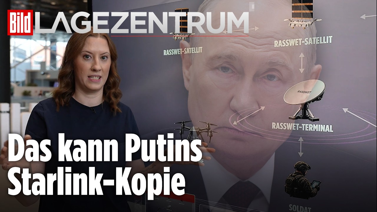 Angriffe auf Ukraine: Kann Putins Satelliten-Plan den Krieg entscheiden? | BILD-Lagezentrum