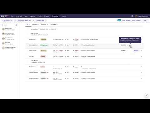 How To Approve Timesheets In Deputy Complete Admin Tutorial