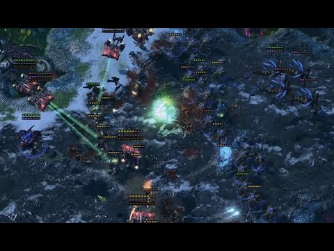StarCraft 2 - LOTV - HeRoMaRinE (T) v SortOf (Z) on Abyssal Reef
