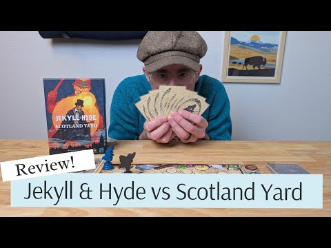 I need my Potions! - Jekyll & Hyde vs Scotland Yard Board Game Review