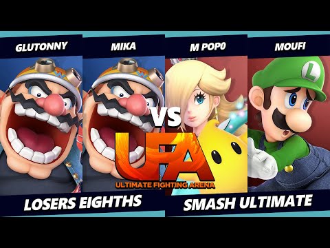 UFA 2022 - Glutonny & Mika Vs. M.Pop0 & moufi - SSBU Ultimate Tournament
