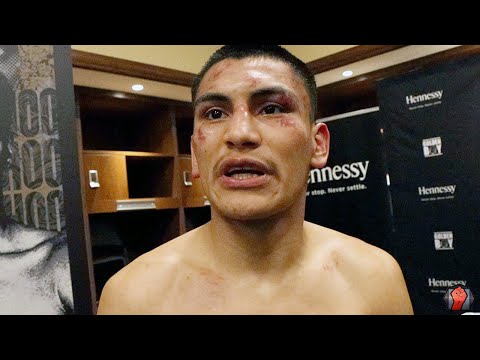 VERGIL ORTIZ JR RIGHT AFTER STOPPING MAURICE HOOKER “I JUST WANT TO BE THE BEST!”