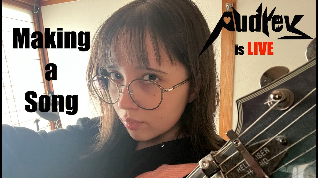 03/31/2026 Audrey makes a song in about an hour! (●´ω｀●)