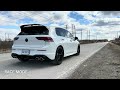 2024 Golf R Stock Exhaust POPS And BANGS