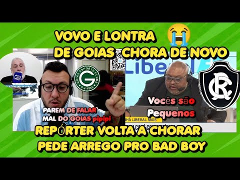 REMO - REPÓRTER DE GOIÁS  CHORA DE NOVO - PAREM DE FALAR QUE O GOIAS É FRACO PIPIPI  #remo #paysandu